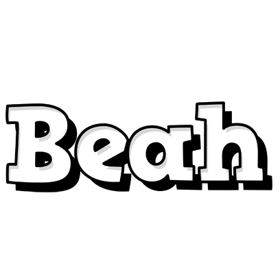 Beah snowing logo