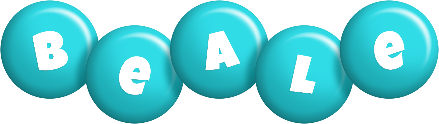 Beale candy-azur logo