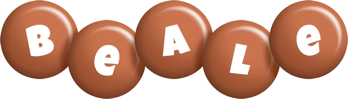 Beale candy-brown logo