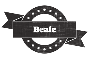 Beale grunge logo