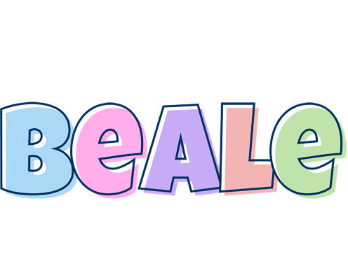 Beale pastel logo