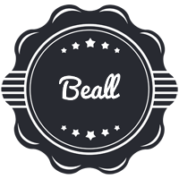 Beall badge logo