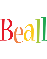 Beall birthday logo