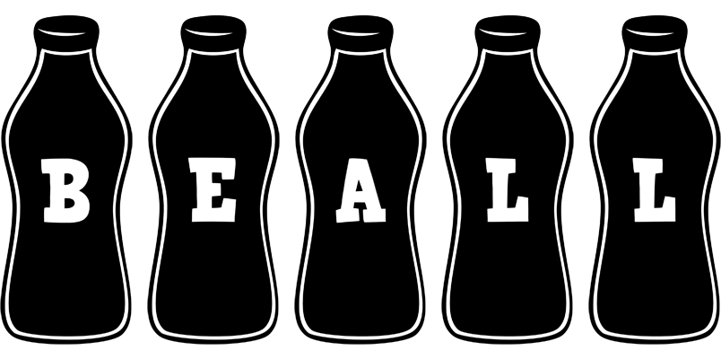 Beall bottle logo