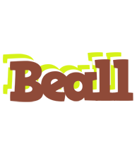 Beall caffeebar logo