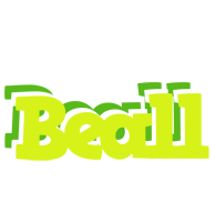 Beall citrus logo