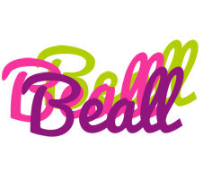 Beall flowers logo