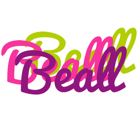 Beall flowers logo