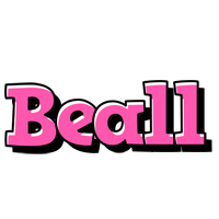 Beall girlish logo