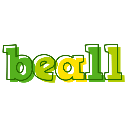 Beall juice logo