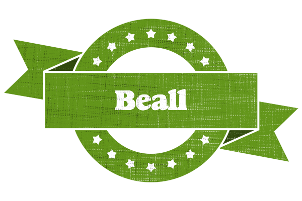 Beall natural logo