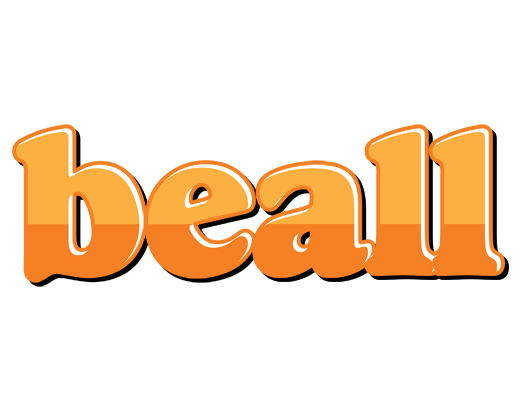 Beall orange logo