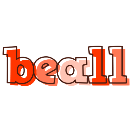 Beall paint logo