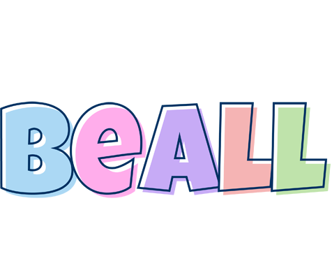 Beall pastel logo