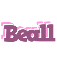 Beall relaxing logo