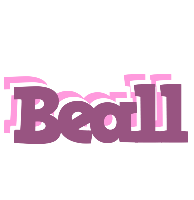 Beall relaxing logo