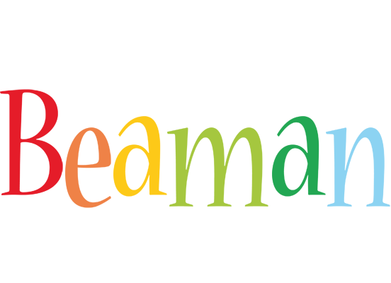 Beaman birthday logo