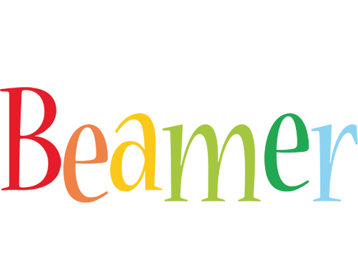 Beamer birthday logo