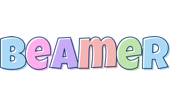 Beamer Logo  Name Logo Generator - Candy, Pastel, Lager, Bowling