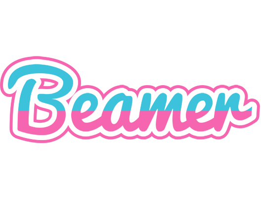 Beamer woman logo