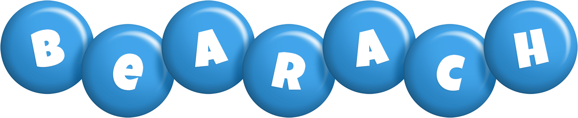 Bearach candy-blue logo