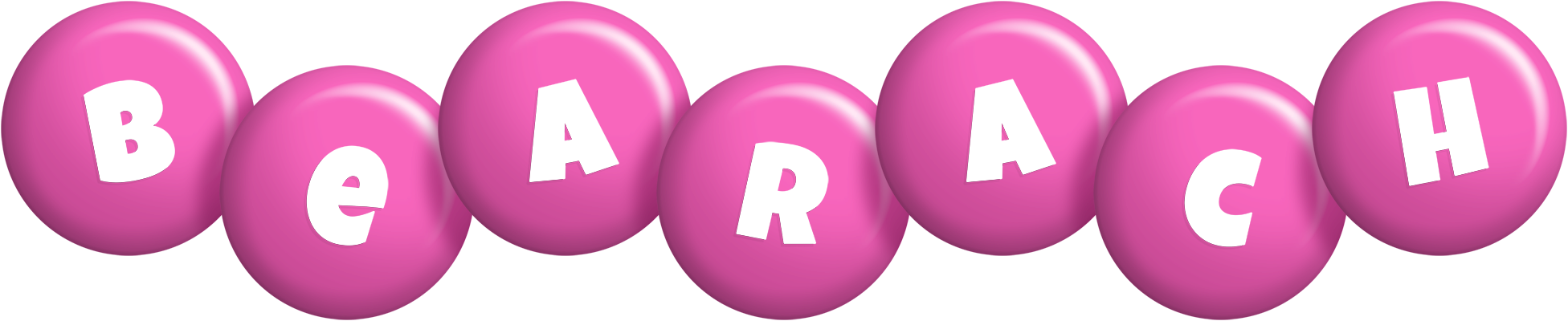 Bearach candy-pink logo