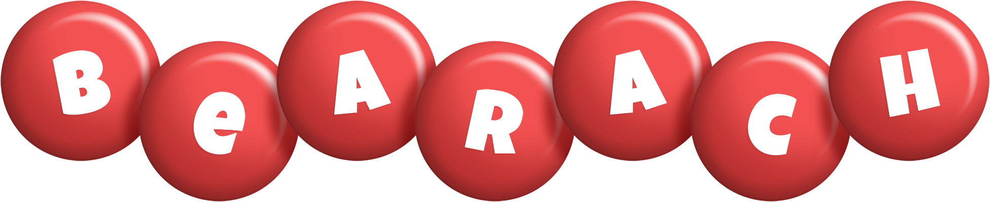Bearach candy-red logo