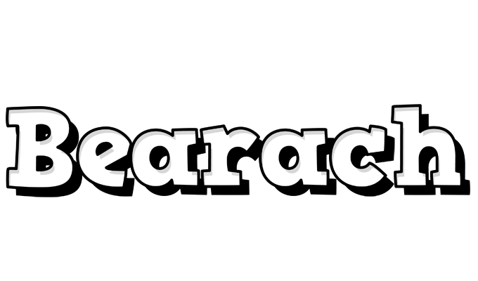 Bearach snowing logo