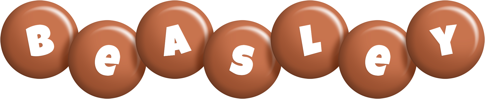 Beasley candy-brown logo