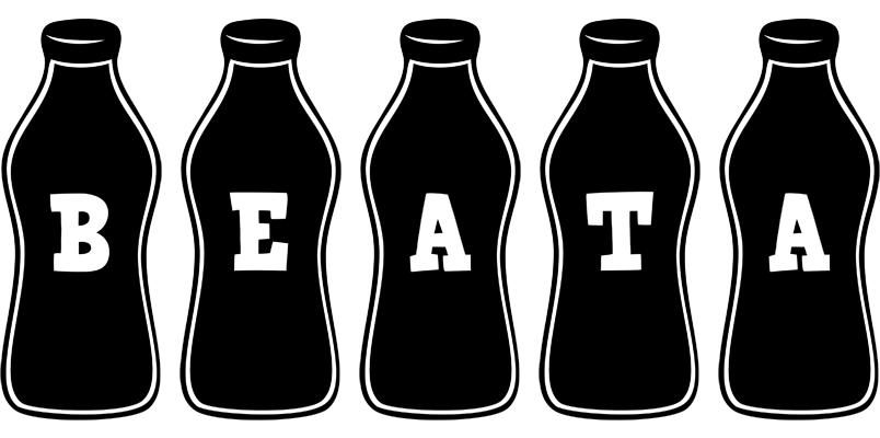 Beata bottle logo