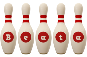 Beata bowling-pin logo