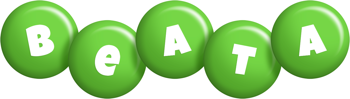 Beata candy-green logo
