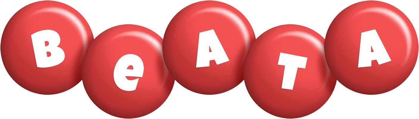 Beata candy-red logo
