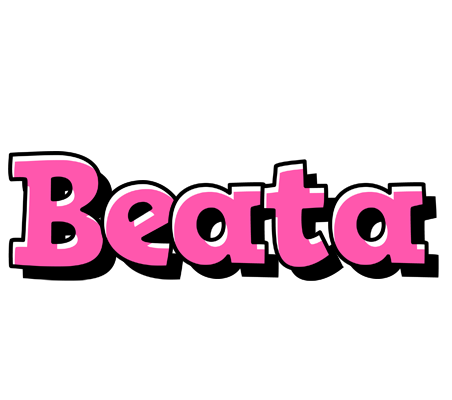 Beata girlish logo