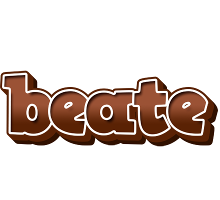 Beate brownie logo
