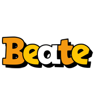 Beate cartoon logo