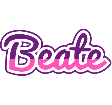 Beate cheerful logo