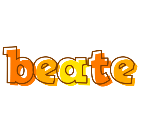 Beate desert logo