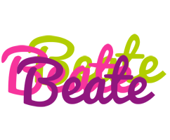 Beate flowers logo