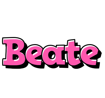 Beate girlish logo