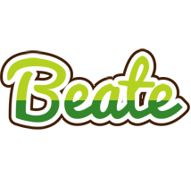 Beate golfing logo