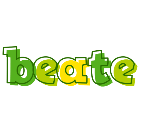 Beate juice logo