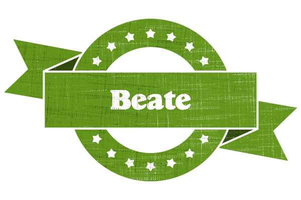 Beate natural logo