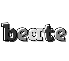 Beate night logo