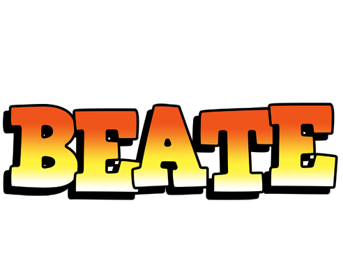 Beate sunset logo