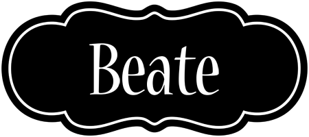 Beate welcome logo