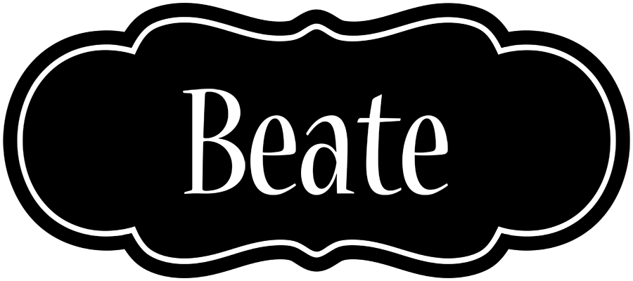 Beate welcome logo