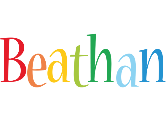 Beathan birthday logo
