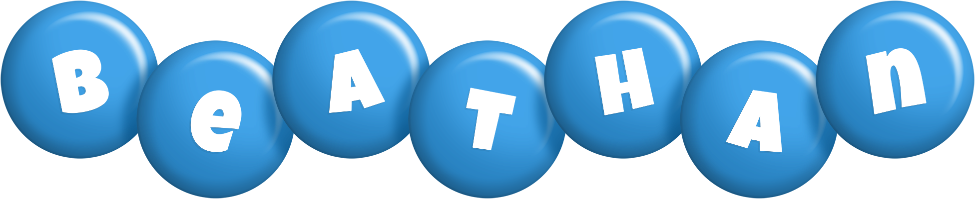 Beathan candy-blue logo
