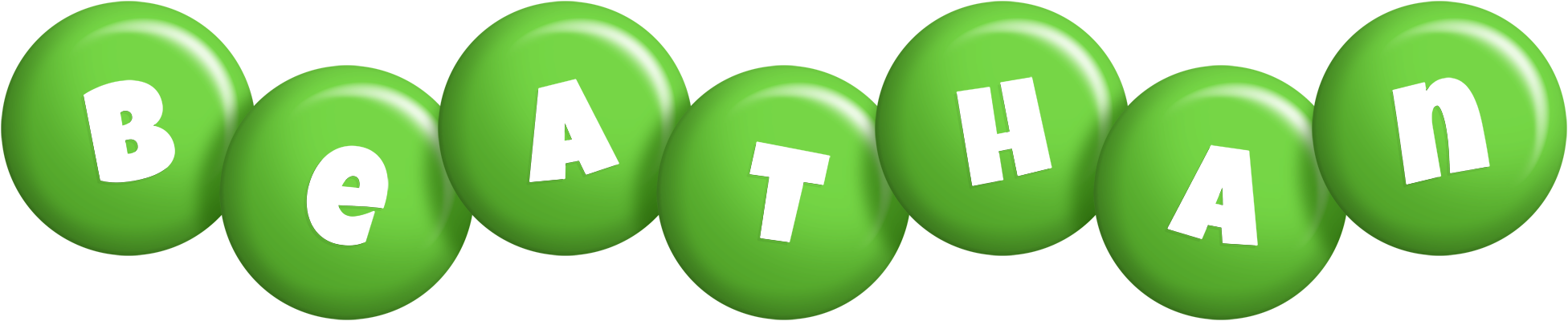Beathan candy-green logo